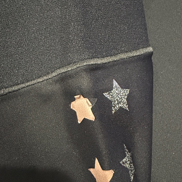 Ultracor multi star black leggings pink and silver size small - Picture 4 of 7